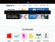 Tablet Screenshot of coverbijoux.com